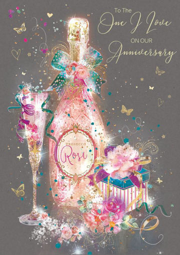 Picture of TO THE ONE I LOVE ON OUR ANNIVERSARY CARD